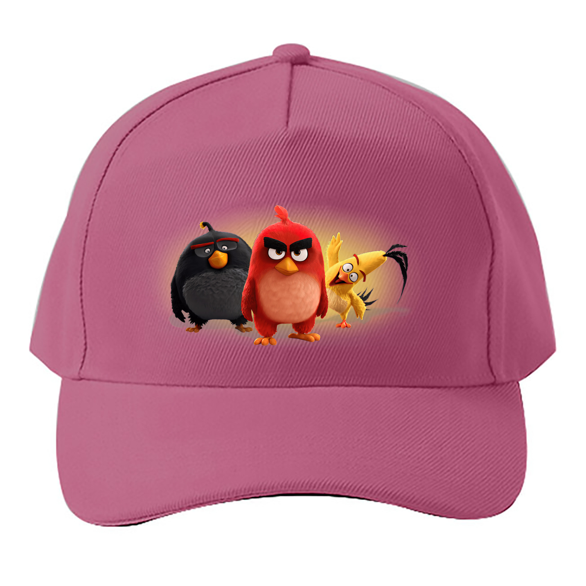 （画像用） Angry Birds アングリーバード ベースボールキャップ 綿100％ 男女兼用 帽子 スポーツ